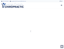 Tablet Screenshot of jungefamilychiropractic.com